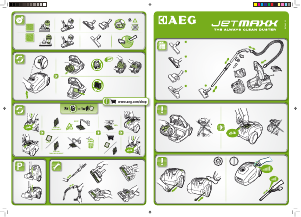 Mode d’emploi AEG AJM6717 JetMaxx Aspirateur