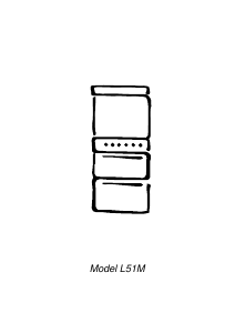 Manual Electrolux L51MBL Range