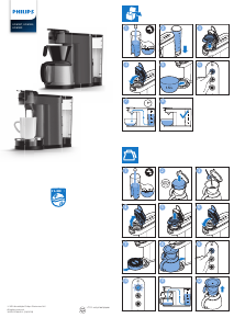 Manual Philips HD6594 Coffee Machine