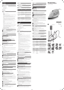 Instrukcja Philips GC1420 Żelazko