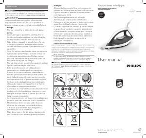 Manual de uso Philips GC122 Diva Plancha