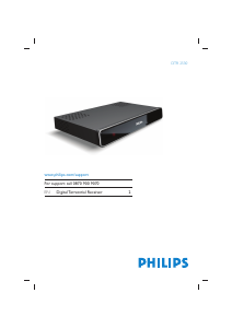 Manual Philips DTR2530 Digital Receiver