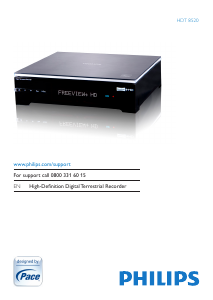 Manual Philips HDT8520 Digital Receiver