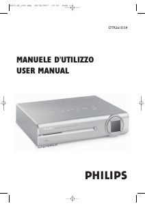 Manual Philips DTR2610 Digital Receiver