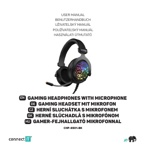 Manual Connect IT CHP-6501-BK Headset