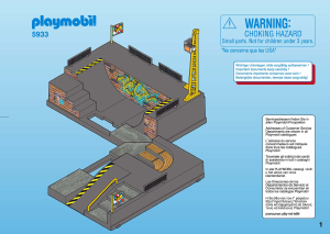 Manual de uso Playmobil set 5933 Sports Maletín deportivo