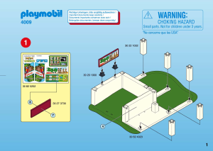 Manual de uso Playmobil set 4009 Zoo Superset clínica veterinaria