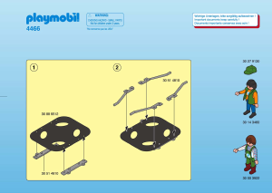 Manual de uso Playmobil set 4466 Zoo Veterinarios y delfín