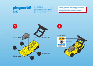 Manuale Playmobil set 3233 Modern House Giardiniere