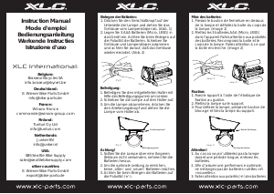Manuale XLC CL-F09 Luce della bicicletta
