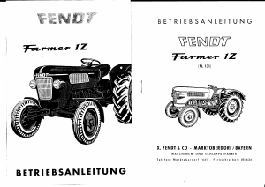 Bedienungsanleitung Fendt FL 131 Farmer 1Z Traktor