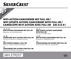 Manual de uso SilverCrest IAN 279257 Action cam