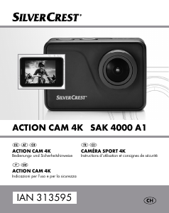 Manuale SilverCrest IAN 313595 Action camera