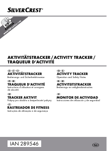 Mode d’emploi SilverCrest IAN 289546 Tracker d'activité