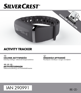 Instrukcja SilverCrest IAN 290991 Tracker aktywności