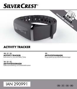 Manual SilverCrest IAN 290991 Activity Tracker