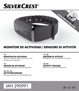 Manual SilverCrest IAN 290991 Rastreador de atividade