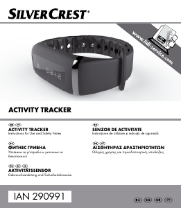 Manual SilverCrest IAN 290991 Tracker de activități