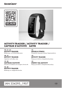 Manual SilverCrest IAN 334295 Activity Tracker