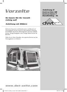 Manual DWT Prinz Plus Awning