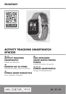 Manual SilverCrest IAN 338749 Tracker de activități