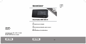 Manual SilverCrest IAN 75536 Ceas cu alarmă