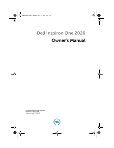 Manual Dell Inspiron One 2020 Desktop Computer