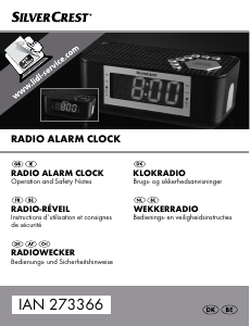 Manuál SilverCrest IAN 273366 Rádio s alarmem