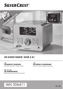 Návod SilverCrest IAN 306411 Rádiobudík