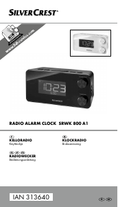Manuál SilverCrest IAN 313640 Rádio s alarmem