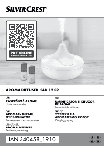 Priručnik SilverCrest IAN 340458 Aroma difuzor