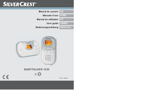 Manual SilverCrest IAN 61588 Monitor de bebê