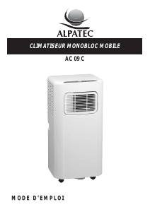 Mode d’emploi Alpatec AC 09 C Climatiseur