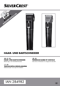 Manuale SilverCrest IAN 284982 Regolabarba