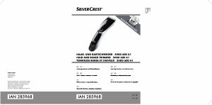 Manual SilverCrest IAN 285968 Aparador de barba