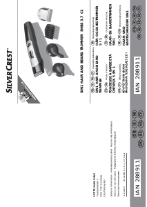 Handleiding SilverCrest IAN 288911 Baardtrimmer