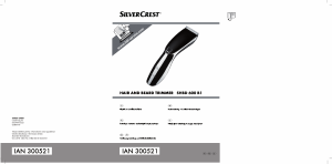 Bruksanvisning SilverCrest IAN 300521 Skäggtrimmer