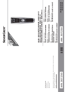 Instrukcja SilverCrest IAN 307250 Trymer do brody