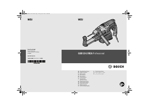 Manual Bosch GSB 19-2 REA Professional Impact Drill