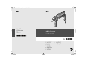 Bedienungsanleitung Bosch GSB 21-2 RCT Professional Schlagbohrmaschine