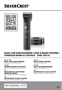 Handleiding SilverCrest IAN 340546 Baardtrimmer