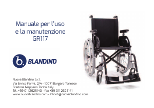 Manuale Blandino GR117 Carrozzina manuali