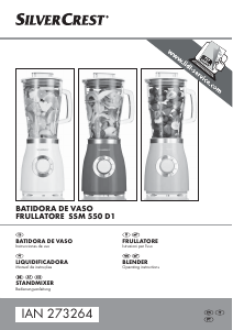 Manual de uso SilverCrest IAN 273264 Batidora