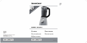 Bruksanvisning SilverCrest IAN 288372 Blender