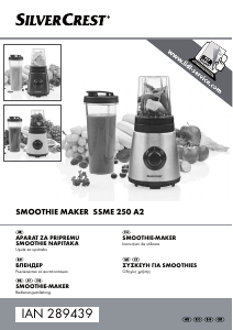 Manual SilverCrest IAN 289439 Blender