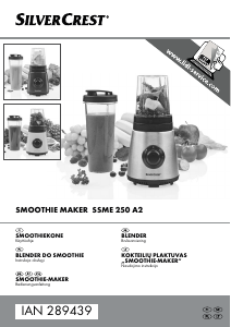 Instrukcja SilverCrest IAN 289439 Blender