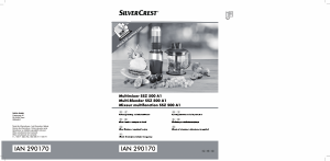Manual SilverCrest IAN 290170 Blender