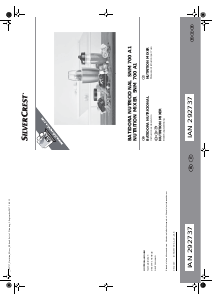 Manual de uso SilverCrest IAN 292737 Batidora