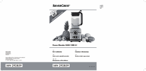 Instrukcja SilverCrest IAN 292859 Blender