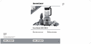 Manual SilverCrest IAN 292859 Blender